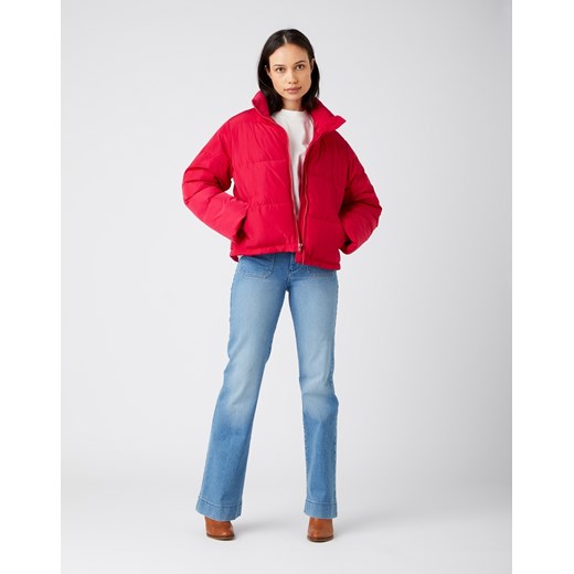 Kurtka Damska Wrangler Short Puffer Cerise W4Q3YJR09 Wrangler S promocja Elwix