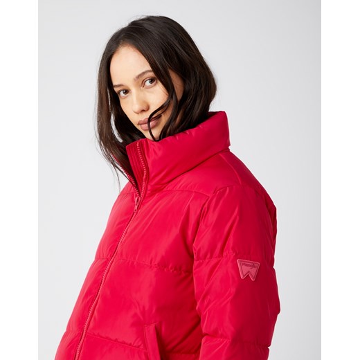 Kurtka Damska Wrangler Short Puffer Cerise W4Q3YJR09 Wrangler S promocja Elwix