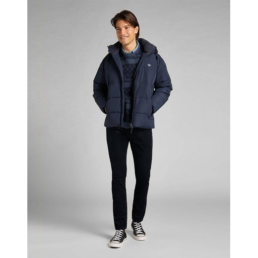 Kurtka Męska Lee Puffer Jacket Navy L88BNY35 Lee XXL promocyjna cena Elwix