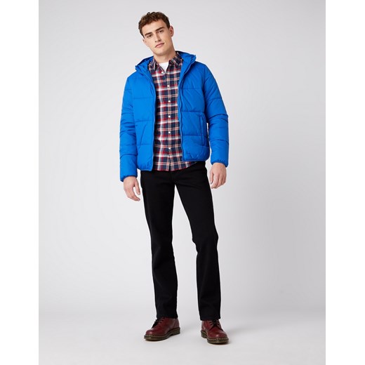 Kurtka Męska Wrangler The Puffer Wrangler Blue W4D6WRX05 Wrangler M okazyjna cena Elwix