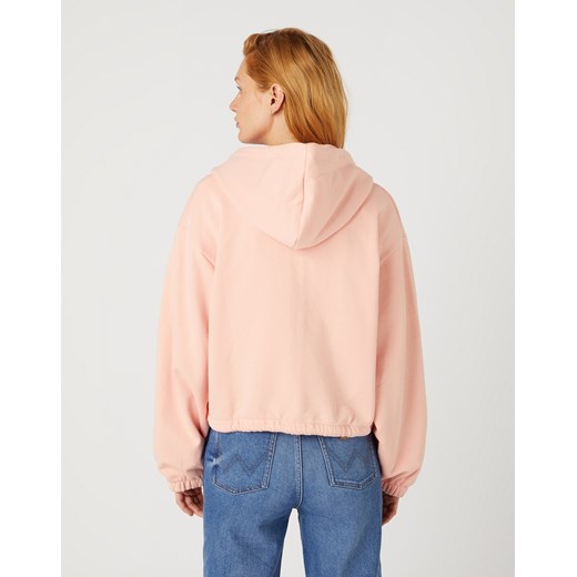 Bluza Damska Wrangler Zip Hoodie Peach Melba W6T0I4P60 Wrangler XS Elwix okazja