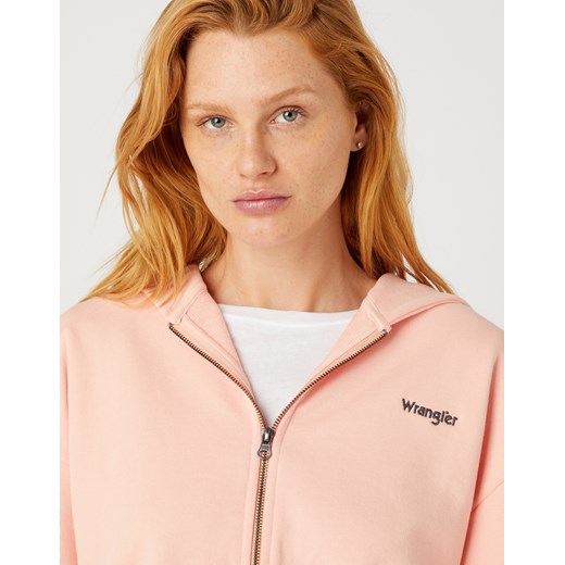 Bluza Damska Wrangler Zip Hoodie Peach Melba W6T0I4P60 Wrangler XS Elwix wyprzedaż