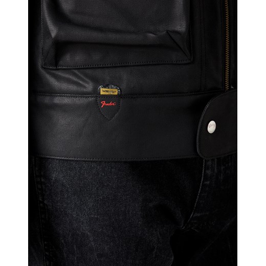 Kurtka Męska Wrangler Denim Sherpa Bomber Black W4H7G2100 Wrangler XXL okazja Elwix