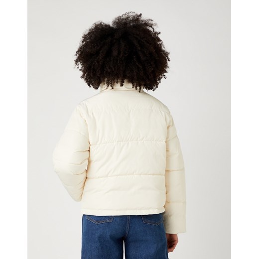 Kurtka Damska Wrangler Short Puffer White Swan W4Q3YJX3C Wrangler M Elwix wyprzedaż