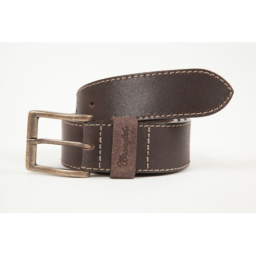 Pasek Wrangler BASIC Stitched Belt Brown W0081US85 Wrangler 115 Elwix