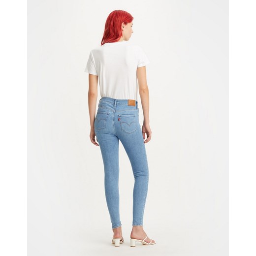 Spodnie Damskie Levi`s® 720 High Rise Super Skinny Light Indigo Worn In W30 L30 Elwix