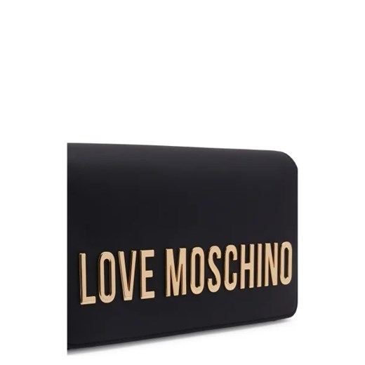 Kopertówka Love Moschino mała elegancka na ramię ze skóry ekologicznej