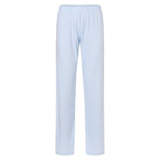 Mey Damskie spodnie od piżamy Kobiety jasnoniebieski w paski ze sklepu vangraaf w kategorii Piżamy damskie - zdjęcie 167641130