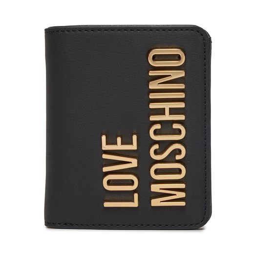 Love Moschino portfel damski czarny 