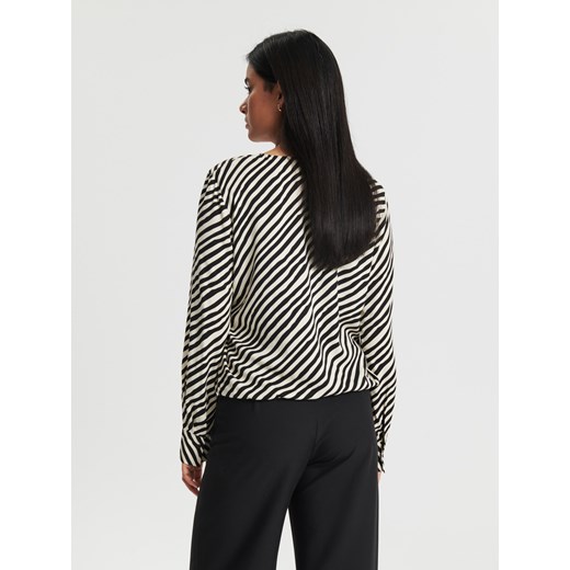 Sinsay - Koszula ze wzorem - wielobarwny Sinsay XXS Sinsay