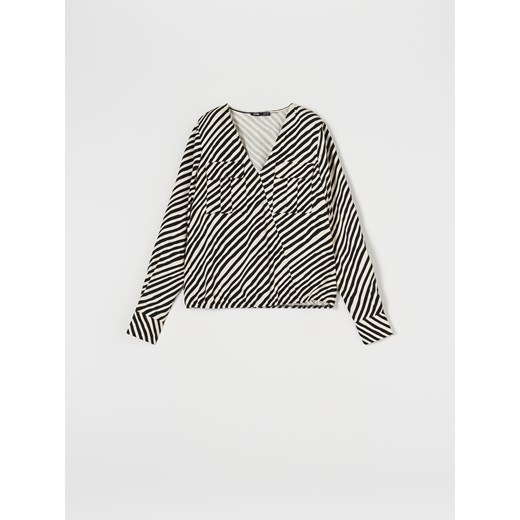 Sinsay - Koszula ze wzorem - wielobarwny Sinsay L Sinsay