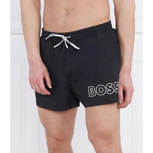 BOSS BLACK Szorty kąpielowe Mooneye | Regular Fit ze sklepu Gomez Fashion Store w kategorii Kąpielówki - zdjęcie 167646423