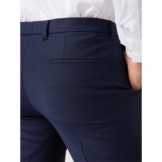 Spodnie do garnituru o kroju slim fit z dodatkiem streczu model ‘Piet’ — Drykorn 48 Peek&Cloppenburg 