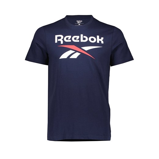 T-shirt męski Reebok w sportowym stylu z krótkim rękawem 