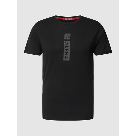 T-shirt z nadrukiem z logo ze sklepu Peek&Cloppenburg  w kategorii T-shirty męskie - zdjęcie 167652524