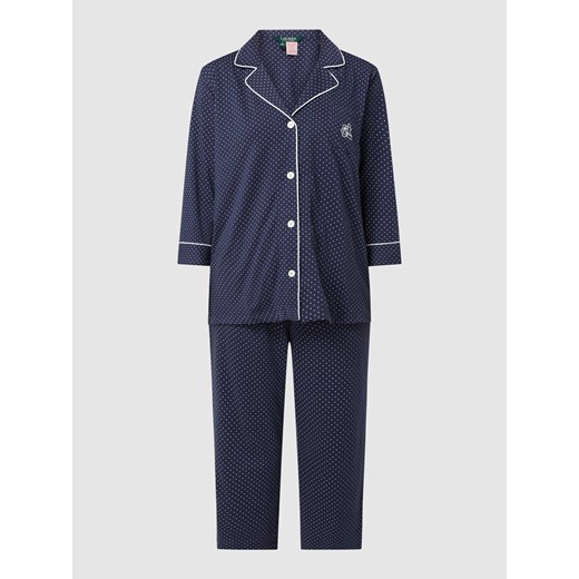Piżama z wzorem w paski ze sklepu Peek&Cloppenburg  w kategorii Piżamy damskie - zdjęcie 167652730