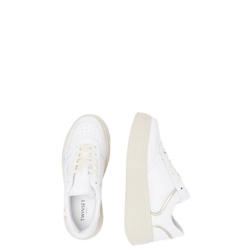 Buty sportowe damskie Twinset sneakersy białe z tworzywa sztucznego 