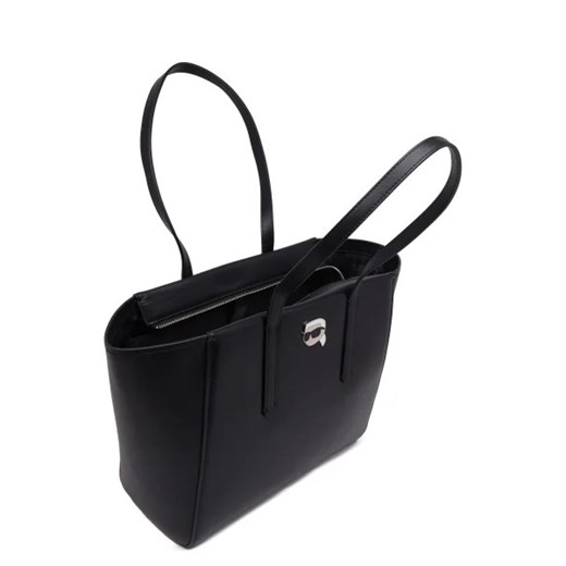 Karl Lagerfeld Skórzana shopperka k/ikonik 2.0 pin Karl Lagerfeld OS okazja Gomez Fashion Store