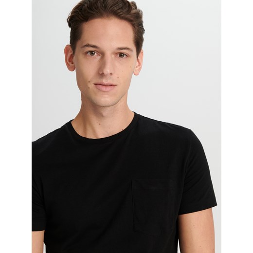 T-shirt męski Sinsay