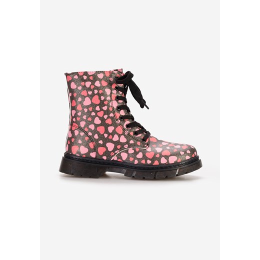 Wielokolorowy botki dziewczęce Axelia ze sklepu Zapatos w kategorii Buty zimowe dziecięce - zdjęcie 167659353