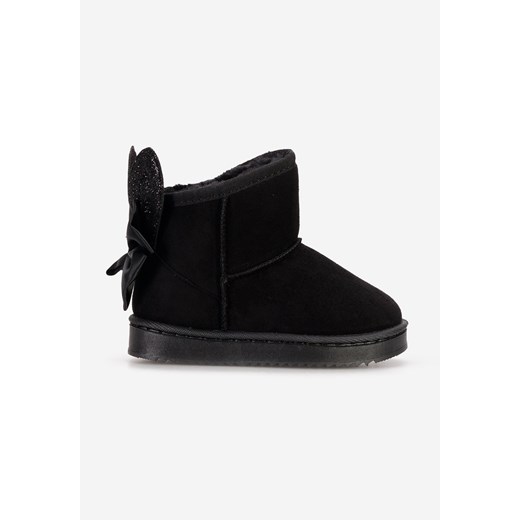 Czarne kozaki dziewczęce Moncalieri B V3 ze sklepu Zapatos w kategorii Buty zimowe dziecięce - zdjęcie 167659361