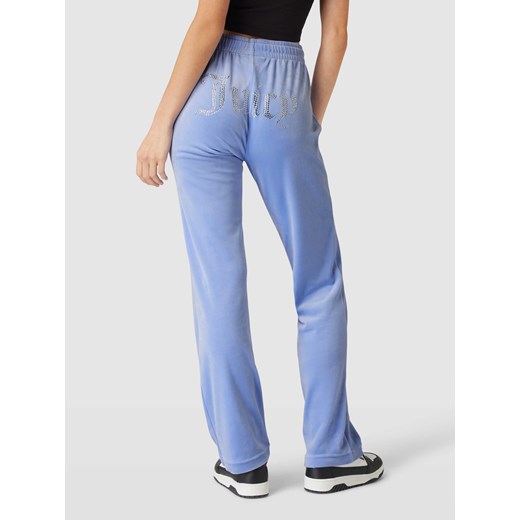 Spodnie typu track pants z przeszytym kantem model ‘TINA’ Juicy Couture M Peek&Cloppenburg 