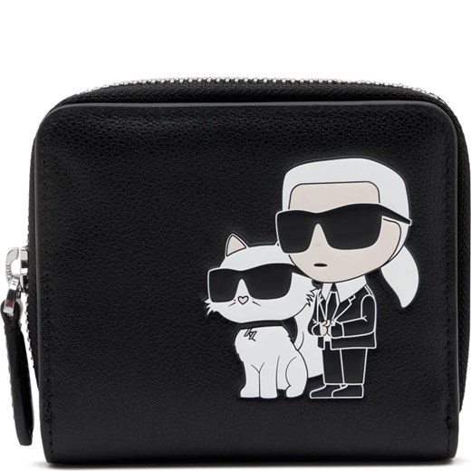 Karl Lagerfeld Skórzany portfel k/ikonik 2.0 Karl Lagerfeld OS promocja Gomez Fashion Store