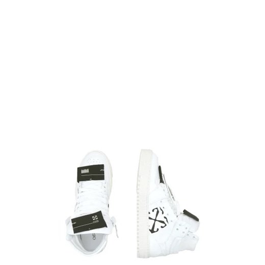 OFF-WHITE Skórzane sneakersy 45 Gomez Fashion Store