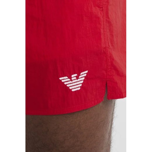 Kąpielówki Emporio Armani z poliamidu