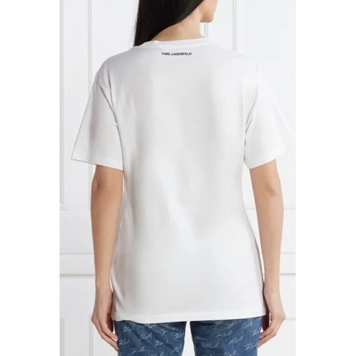 Karl Lagerfeld T-shirt ikonik varsity | Oversize fit Karl Lagerfeld XS Gomez Fashion Store