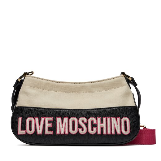 Torebka LOVE MOSCHINO JC4037PP1ILF110B Czarny ze sklepu eobuwie.pl w kategorii Torebki bagietki - zdjęcie 167665882