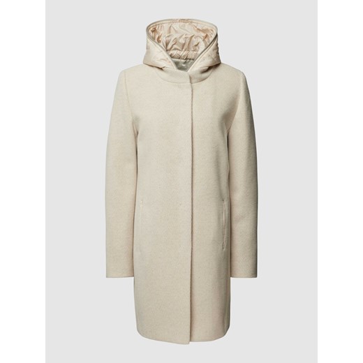 Krótki płaszcz z efektem dwóch warstw ze sklepu Peek&Cloppenburg  w kategorii Płaszcze damskie - zdjęcie 167668034