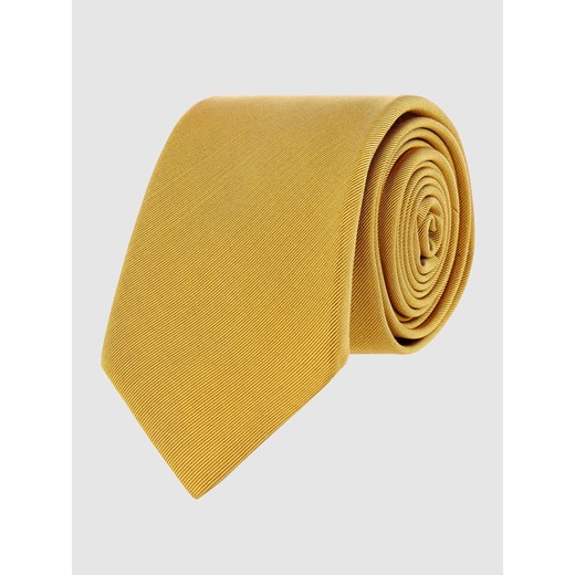 Krawat z jedwabiu o jednolitym kolorze (7 cm) ze sklepu Peek&Cloppenburg  w kategorii Krawaty - zdjęcie 167668213
