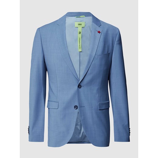Marynarka na 2 guziki o kroju regular fit z dodatkiem żywej wełny model Cinque 98 okazyjna cena Peek&Cloppenburg