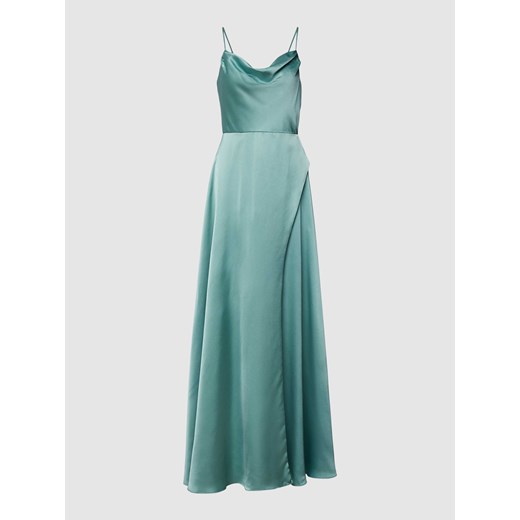 Sukienka wieczorowa z rozcięciem ze sklepu Peek&Cloppenburg  w kategorii Sukienki - zdjęcie 167668853