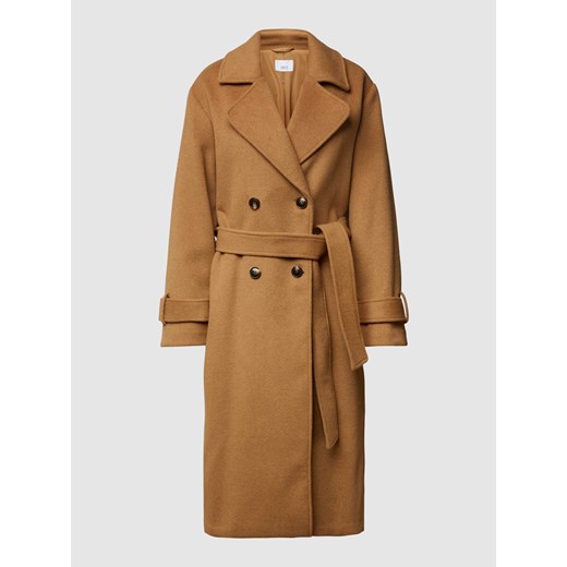 Płaszcz z wiązanym paskiem ze sklepu Peek&Cloppenburg  w kategorii Płaszcze damskie - zdjęcie 167669493