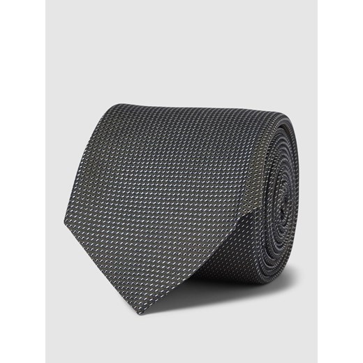 Krawat jedwabny ze wzorem na całej powierzchni ze sklepu Peek&Cloppenburg  w kategorii Krawaty - zdjęcie 167669540