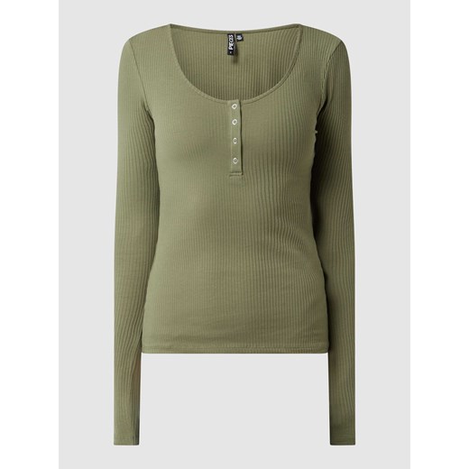 Koszulka serafino z dodatkiem streczu Pieces XS Peek&Cloppenburg