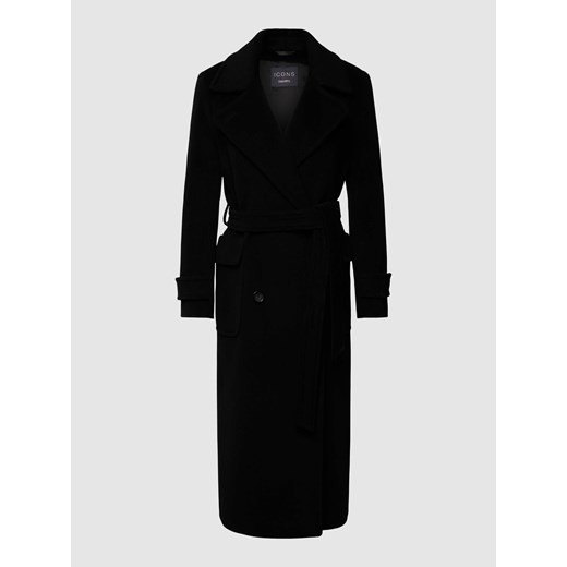 Płaszcz z domieszką kaszmiru ze sklepu Peek&Cloppenburg  w kategorii Płaszcze damskie - zdjęcie 167670284