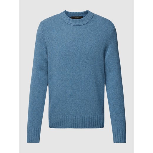 Sweter z dzianiny z mieszanki kaszmiru model ‘Ecosio’ ze sklepu Peek&Cloppenburg  w kategorii Swetry męskie - zdjęcie 167671573