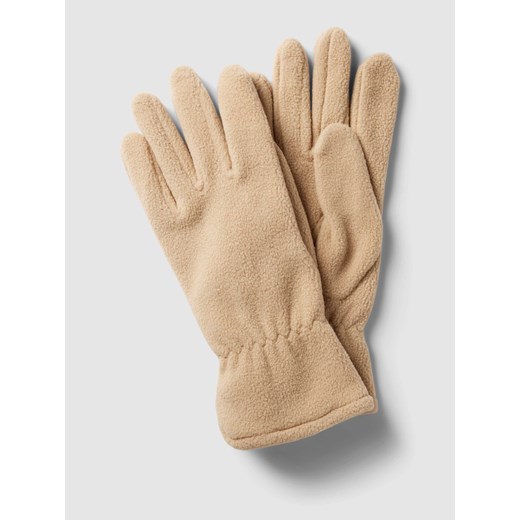 Rękawiczki z elastyczną wstawką ze sklepu Peek&Cloppenburg  w kategorii Rękawiczki damskie - zdjęcie 167672721