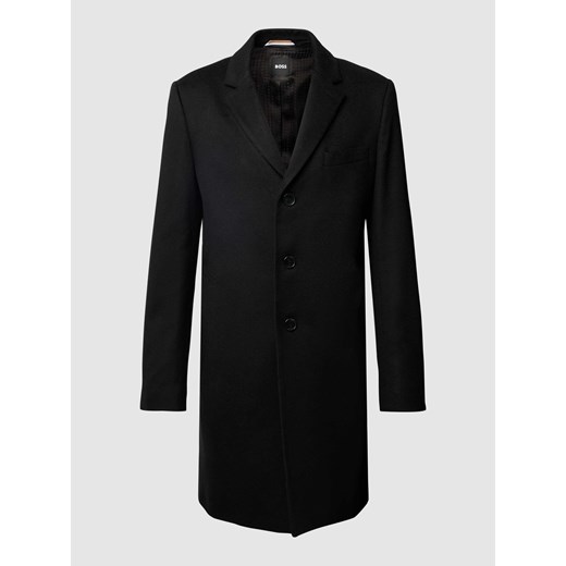 Krótki płaszcz z mieszanki żywej wełny i kaszmiru model ‘Hyde’ ze sklepu Peek&Cloppenburg  w kategorii Płaszcze męskie - zdjęcie 167672750
