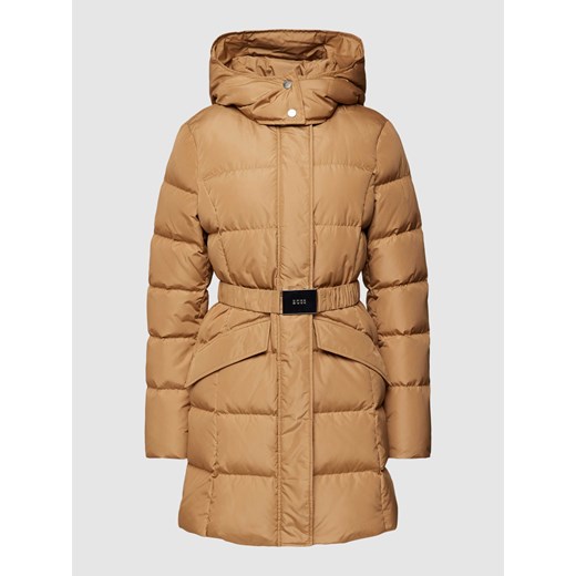 Płaszcz puchowy z kapturem model ‘Patantan’ ze sklepu Peek&Cloppenburg  w kategorii Płaszcze męskie - zdjęcie 167672960