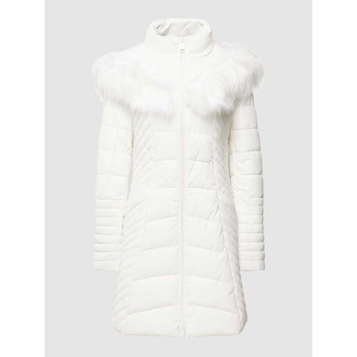 Płaszcz pikowany z obszyciem ze sztucznego futra model ‘NEW OXANA’ ze sklepu Peek&Cloppenburg  w kategorii Płaszcze damskie - zdjęcie 167673082
