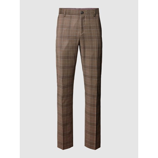 Spodnie ze wzorem w szkocką kratę ze sklepu Peek&Cloppenburg  w kategorii Spodnie męskie - zdjęcie 167673620