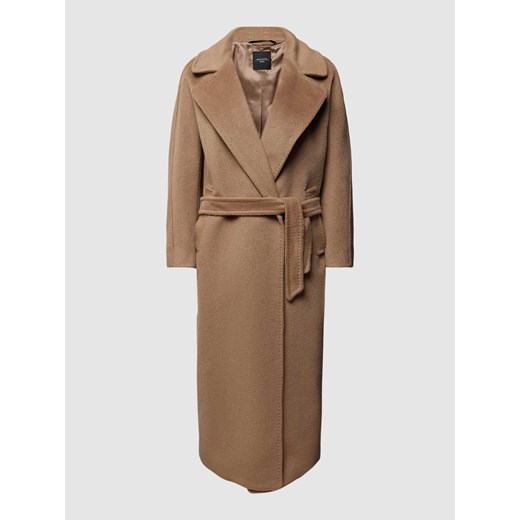 Płaszcz z wiązanym paskiem model ‘TEMPERA’ 42 promocyjna cena Peek&Cloppenburg 