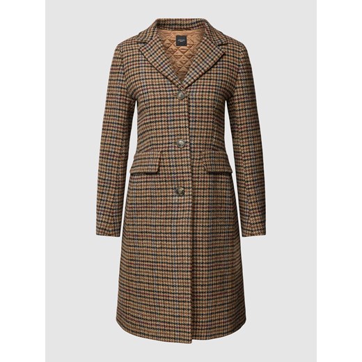 Płaszcz ze wzorem w pepitkę model ‘PUGNALE’ ze sklepu Peek&Cloppenburg  w kategorii Płaszcze damskie - zdjęcie 167676724