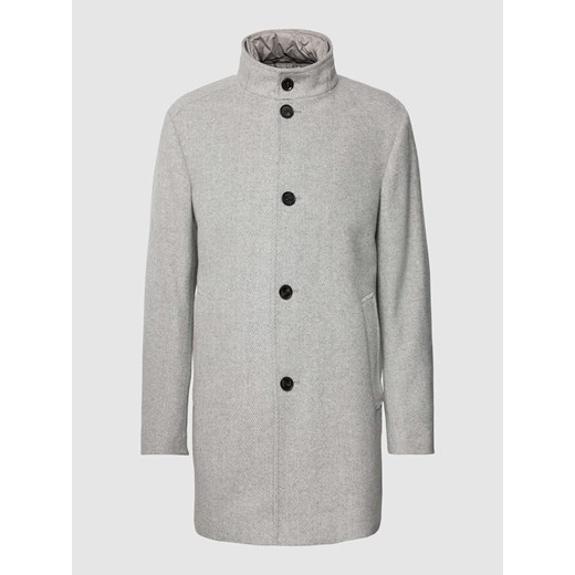 Krótki płaszcz ze stójką model ‘Maico’ ze sklepu Peek&Cloppenburg  w kategorii Płaszcze męskie - zdjęcie 167677682