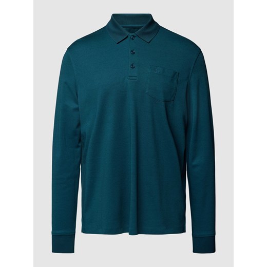 Koszulka polo z kieszenią na piersi ze sklepu Peek&Cloppenburg  w kategorii T-shirty męskie - zdjęcie 167678282