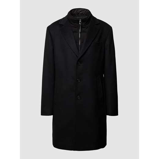 Płaszcz z listwą guzikową model ‘Morris’ ze sklepu Peek&Cloppenburg  w kategorii Płaszcze męskie - zdjęcie 167678514